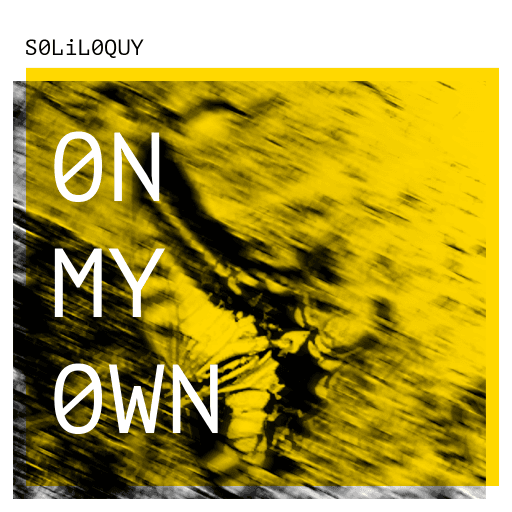 Single cover with yellow and black abstract background and a butterfly shape. White technical typography.